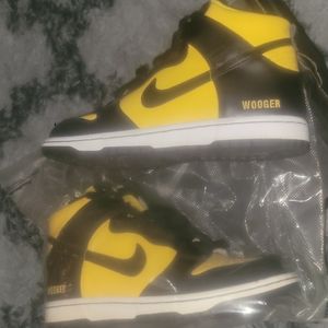 Mens Custom Nike ID Dunk High sneakers